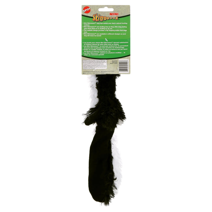 Plush Skinneeez Skunk Dog Toy 14"