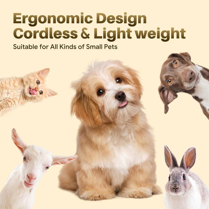 PET CLIPPERS Professional Heavy Duty Trimmer Small Dog Grooming Kit Hair Trimmer