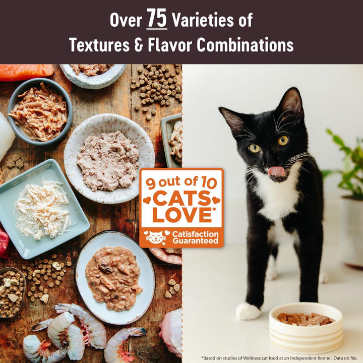 CORE Tiny Tasters Pate Adult Wet Cat Food, Natural, Protein-Rich, Grain Free, 1.75 Ounce Pouch, 12 Pack (Chicken)