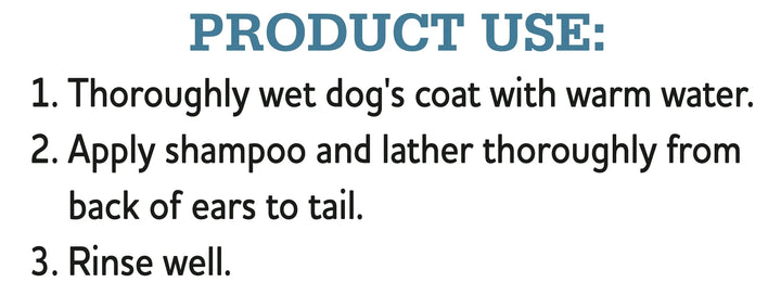 Luxurious 4-In-1 Dog Shampoo - Vanilla Coconut Scent, 24 Fl Oz
