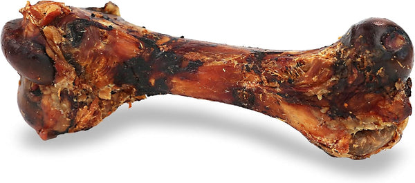 ALL Natural Healthy Pork Femur Bones Dog Chews Treats for Medium Tough Chewers Long Lasting Rawhide Free Made in USA Premium Grade Slow Roasted High Protein