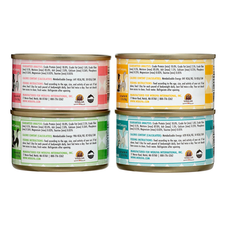 (12 Pack)  Cats in the Kitchen Cuties Variety Pack Grain-Free Wet Cat Food, 3.2 Oz. Cans
