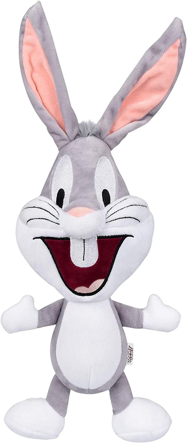 Warner Brothers Bugs Bunny Big Head Plush Dog Toy | Stuffed Animal for Dogs, Small Squeaky Dog Chew Toy |Small 6-Inch Dog Toy for All Dogs