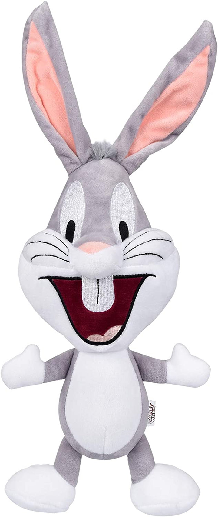 Warner Brothers Bugs Bunny Big Head Plush Dog Toy | Stuffed Animal for Dogs, Small Squeaky Dog Chew Toy |Small 6-Inch Dog Toy for All Dogs