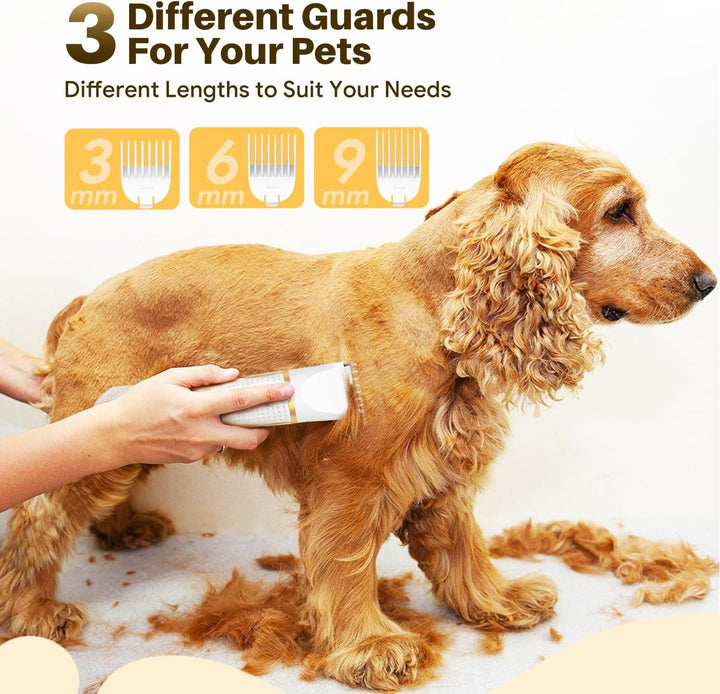 PET CLIPPERS Professional Heavy Duty Trimmer Small Dog Grooming Kit Hair Trimmer