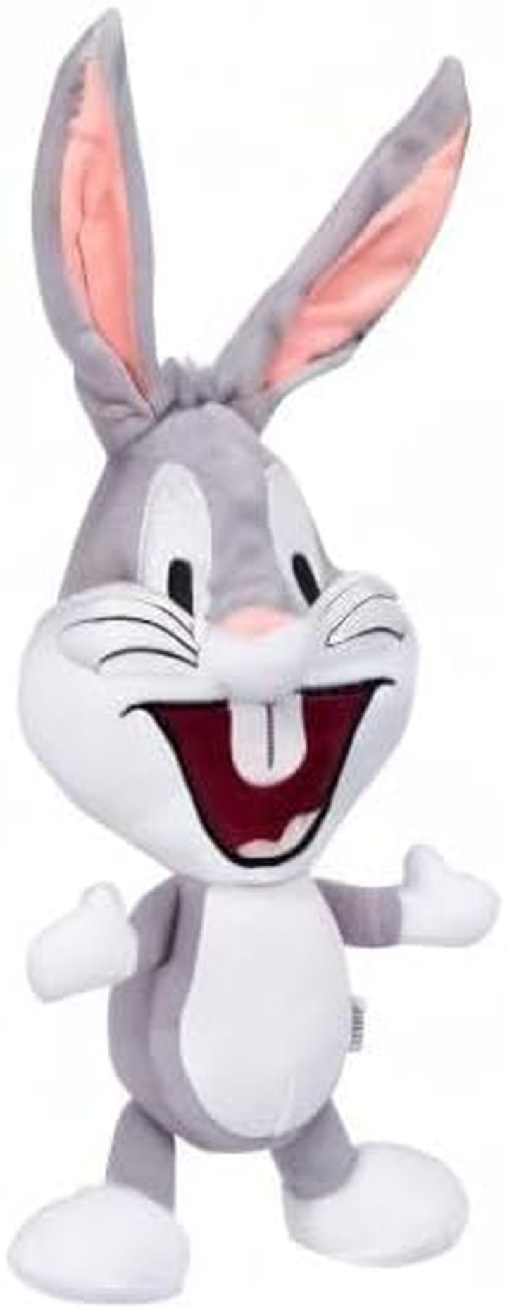 Warner Brothers Bugs Bunny Big Head Plush Dog Toy | Stuffed Animal for Dogs, Small Squeaky Dog Chew Toy |Small 6-Inch Dog Toy for All Dogs