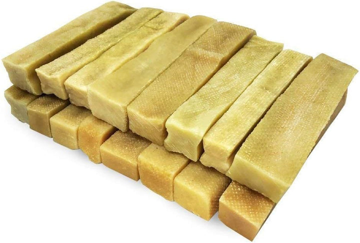 Ecokind Premium Gold Yak Cheese Himalayan Dog Chews, Dog Treats Large Breed, All Natural, High Protein, for Aggressive Chewers, Large - 18+ Chews