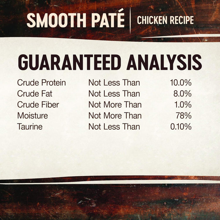 CORE Tiny Tasters Pate Adult Wet Cat Food, Natural, Protein-Rich, Grain Free, 1.75 Ounce Pouch, 12 Pack (Chicken)