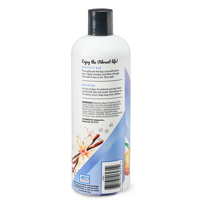 Luxurious 4-In-1 Dog Shampoo - Vanilla Coconut Scent, 24 Fl Oz