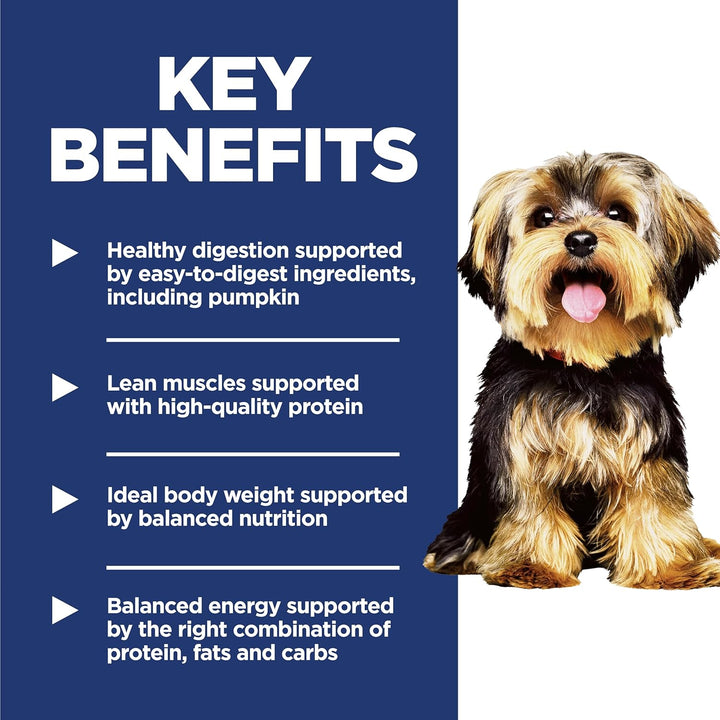 Small & Mini, Adult 1-6, Small & Mini Breeds Premium Nutrition, Dry Dog Food, Chicken & Brown Rice, 15.5 Lb Bag
