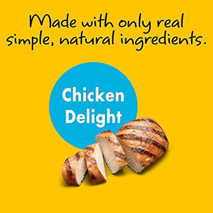 6-Inch Dog Chew Braids, Made in the USA, All Natural Rawhide-Free Highly-Digestible Treats, Chicken Delight - 7 Count