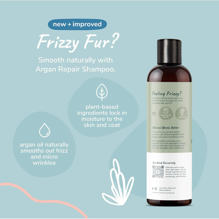 Ultimate Dog Shampoo for Dry, Itchy Skin - Natural Relief with Olive Oil & Coconut Oil - Made in the USA - Perfect for Grooming & Puppy Care (12 Fl Oz)