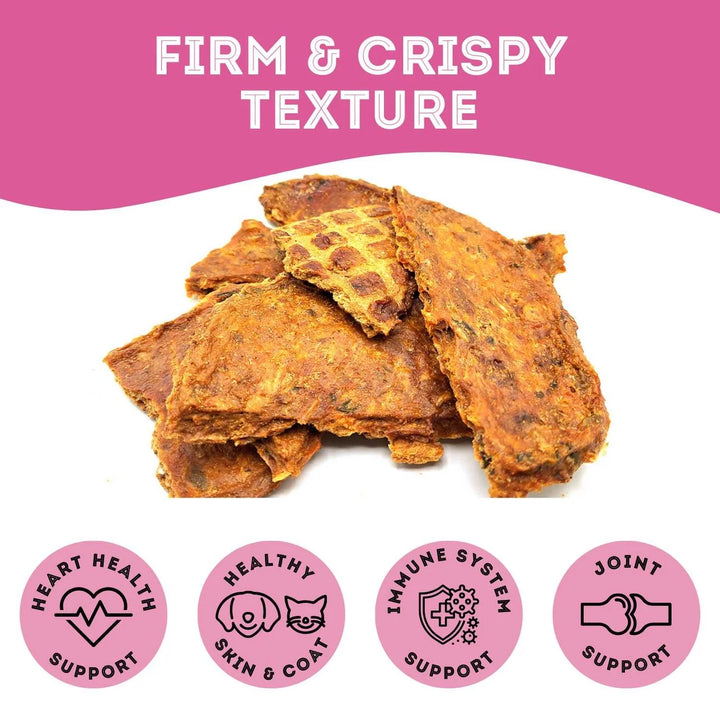 Wild Salmon Treats for Dogs & Cats (3 Oz, Pack of 1)