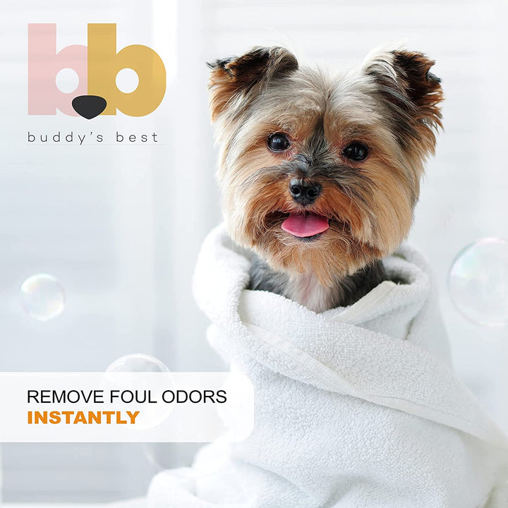 Revitalize Your Pup with Our Ripe Melon Scented Dog Shampoo & Conditioner - Perfect for Smelly Dogs with Dry, Sensitive Skin - 16oz Moisturizing Wash