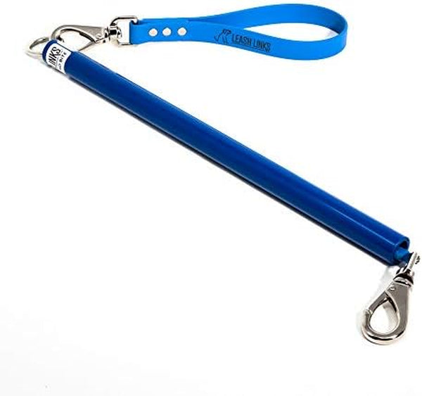 - Dog Leash Trainer- CHEW Proof Leash- Anti-Chew Leash- Dog Walker (Blue)