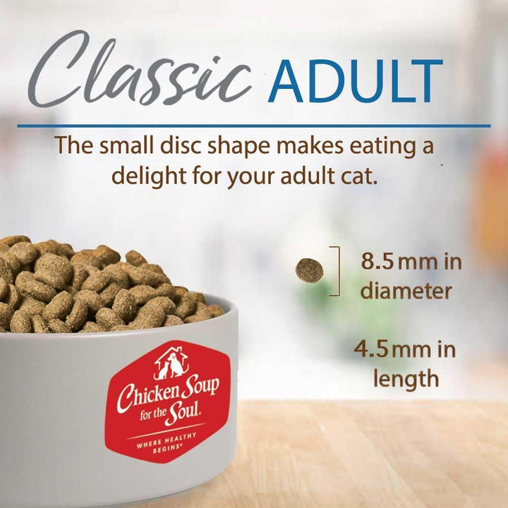 All Natural Premium Adult Dry Cat Food, Real Meat First Ingredient, No By-Products, Supports Heart, Gut & Immune Health, Chicken & Brown Rice, 4.5Lb