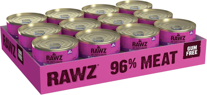 Natural Premium Pate Canned Cat Wet Food - Made with Real Meat Ingredients No BPA or Gums - 5.5Oz Cans 24 Count (Turkey & Turkey Liver)