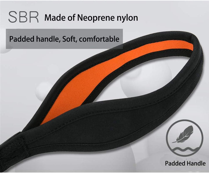 Multi Handle Dog Leash, Training Lead. Wine, Medium