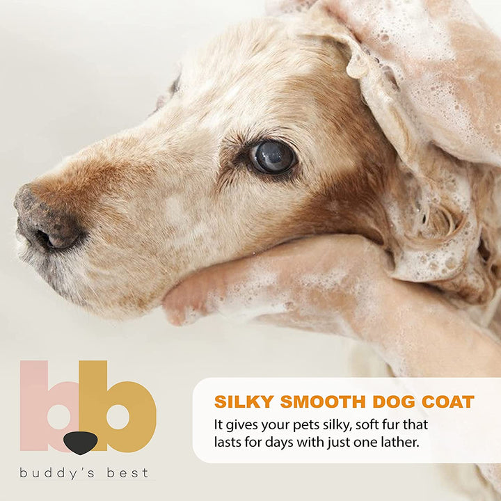 Revitalize Your Pup with Our Ripe Melon Scented Dog Shampoo & Conditioner - Perfect for Smelly Dogs with Dry, Sensitive Skin - 16oz Moisturizing Wash