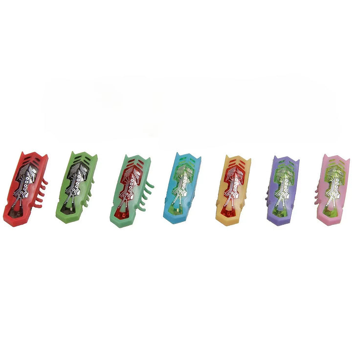 Cat Toys Light-Up Electric Worms Pet Interactive Puzzle Mouse Beetles Automatic Flip to Avoid Obstacles Teasing Cat Pet Toys