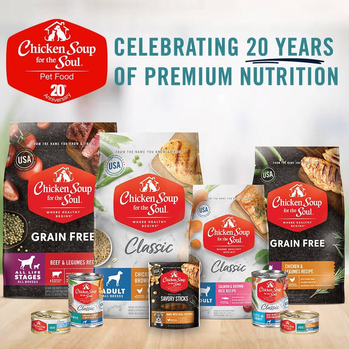 All Natural Premium Adult Dry Cat Food, Real Meat First Ingredient, No By-Products, Supports Heart, Gut & Immune Health, Chicken & Brown Rice, 4.5Lb