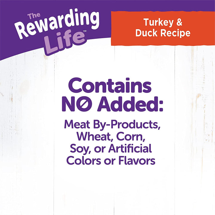 Rewarding Life Dog Treats, Natural, Training Treat, Grain Free, Soft Turkey & Duck (6 Ounce Bag)