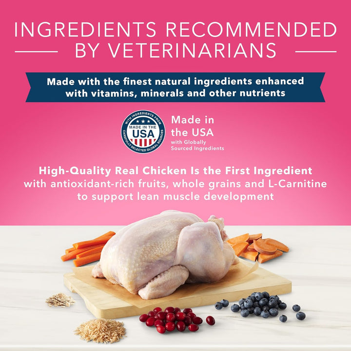True Solutions Top Form Natural Active Breed Adult Dry Dog Food, Chicken 11-Lb