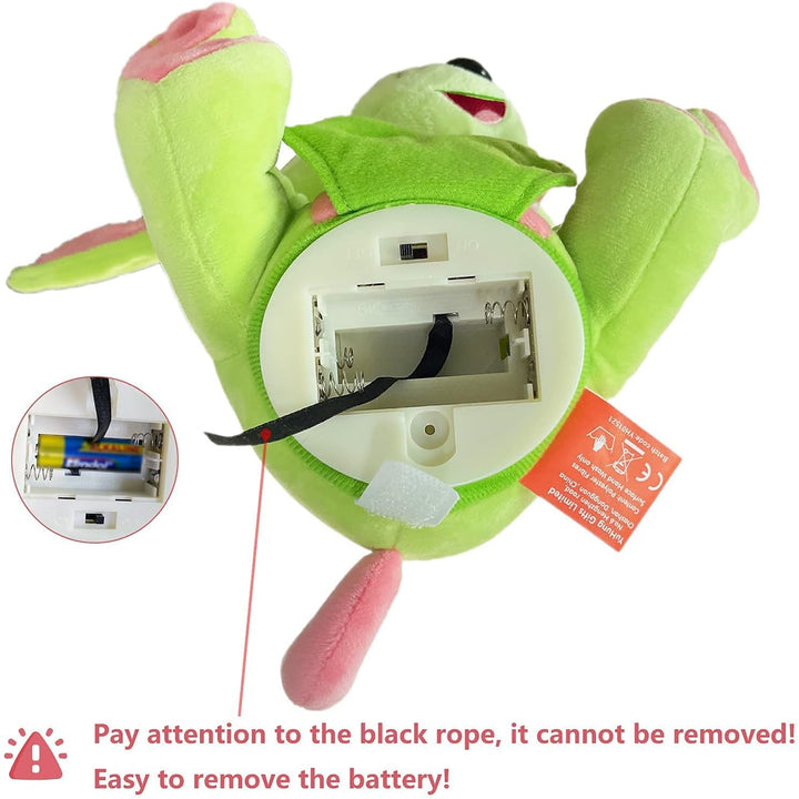 Interactive Animated Twirling Moving Dog Stuffed Animal Plush Toy, Spins around Making Laugh Sounds, 9 Inches